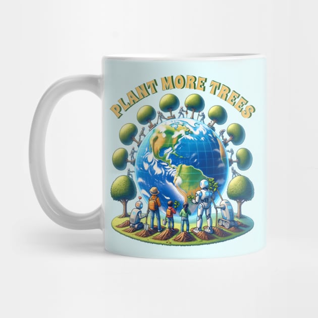 Plant more trees - Earth Day by BrisaArtPrints